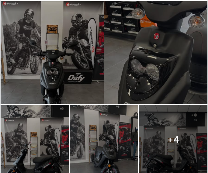 Venez découvrir le scooter 50cc Mash LEGEND’R 